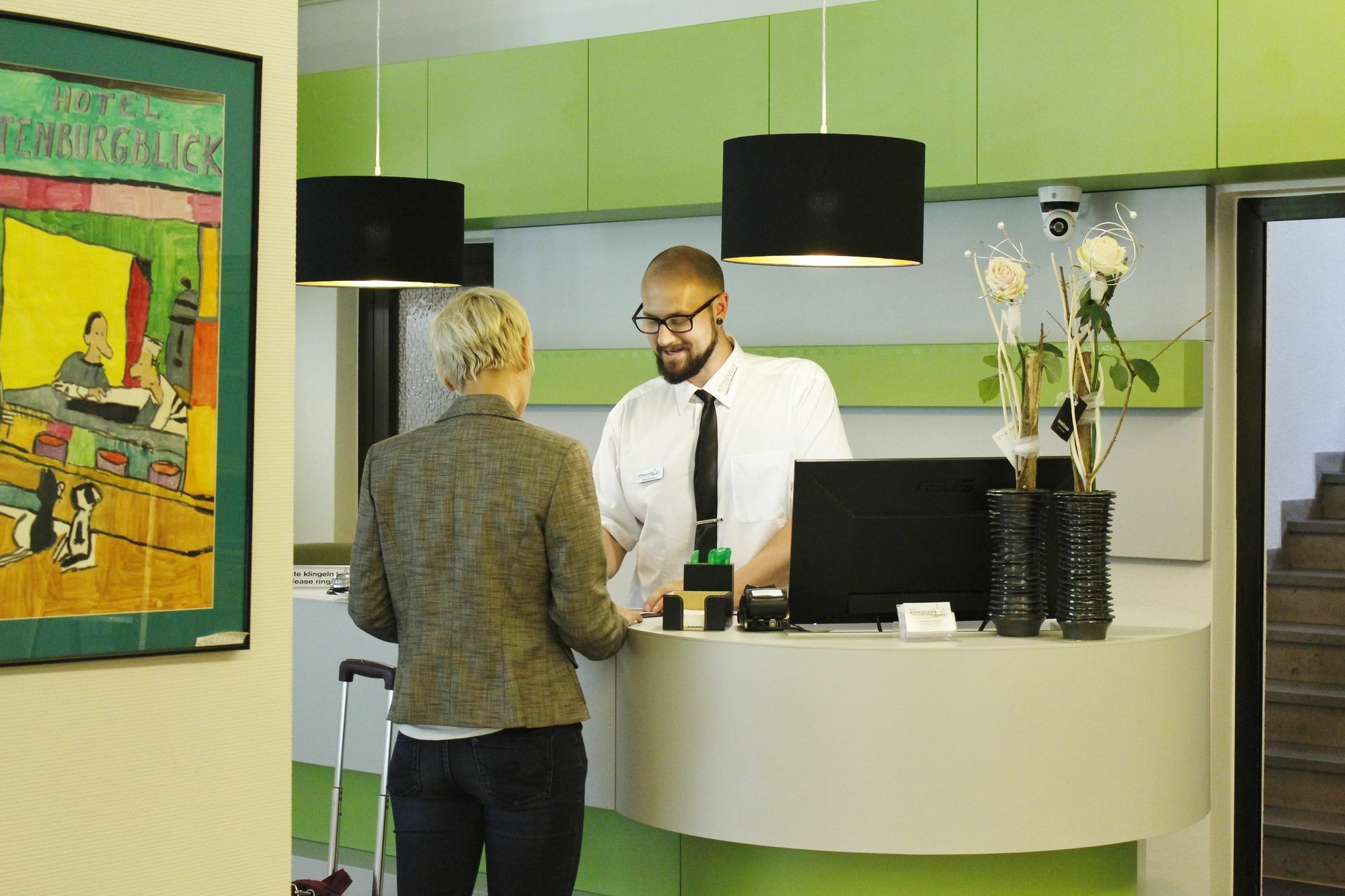 באמברג Hotel Altenburgblick מראה חיצוני תמונה